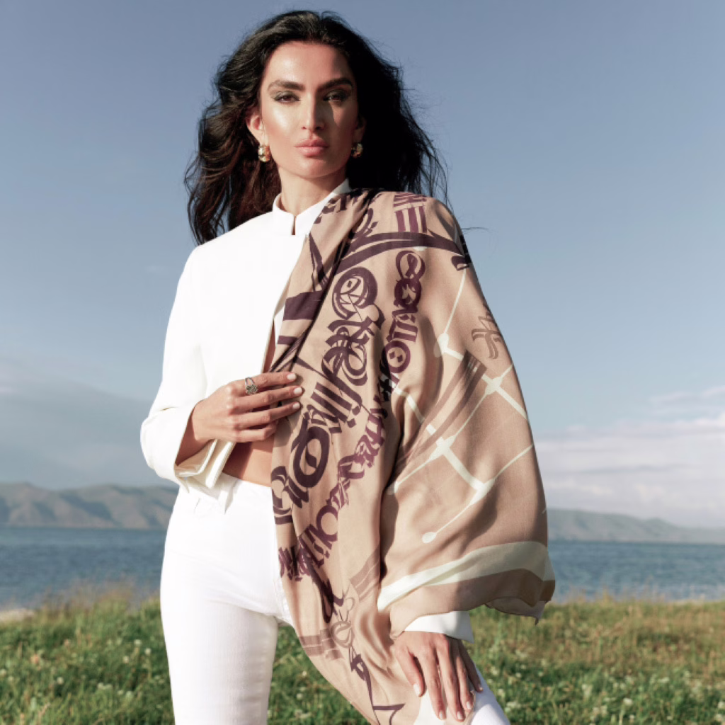 modal cashmere scarf